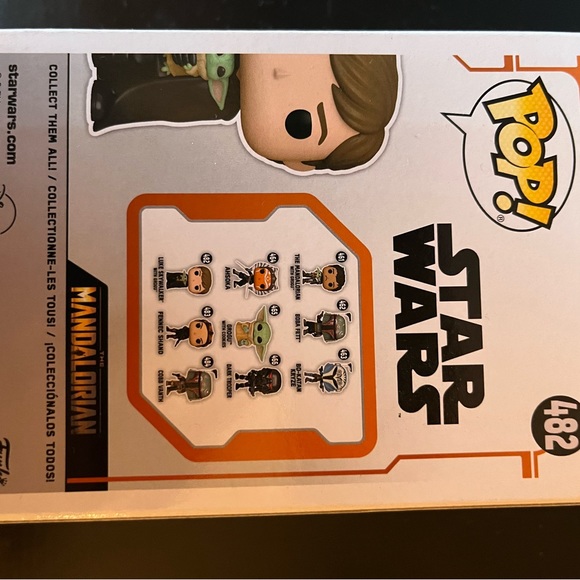 Funko POP! 482 | Star Wars | Luke Skywalker with Grogu - Picture 6 of 8